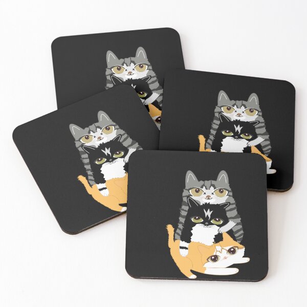 Item preview, Purrfect Trio: Playful Kittens Illustration designed and sold by blancheart1.