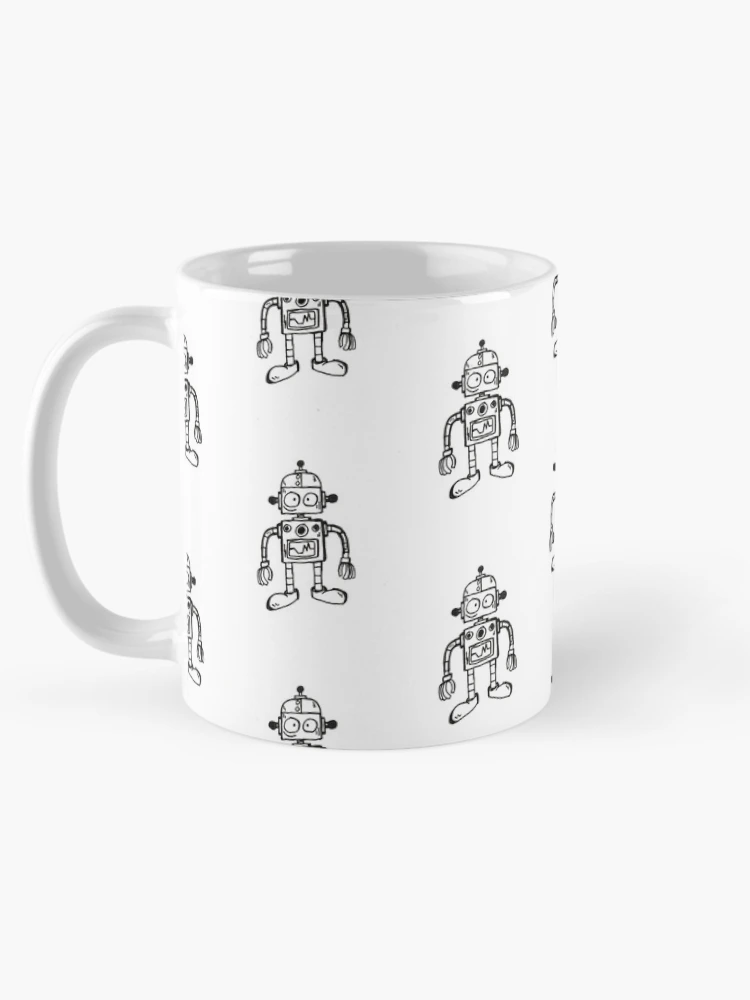 Thumbnail 5 of 6, Coffee Mug, Roboto designed and sold by RascalDesigns.