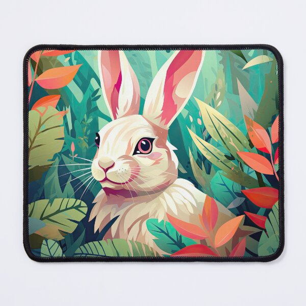 Item preview, Cute Bunny Colorful Botanical designed and sold by BaysparksMedia.