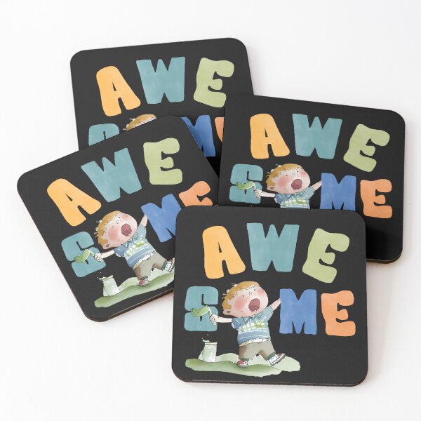 Item preview, AWESOME - Little Child Celebrating designed and sold by MTJ-Mushrooms.