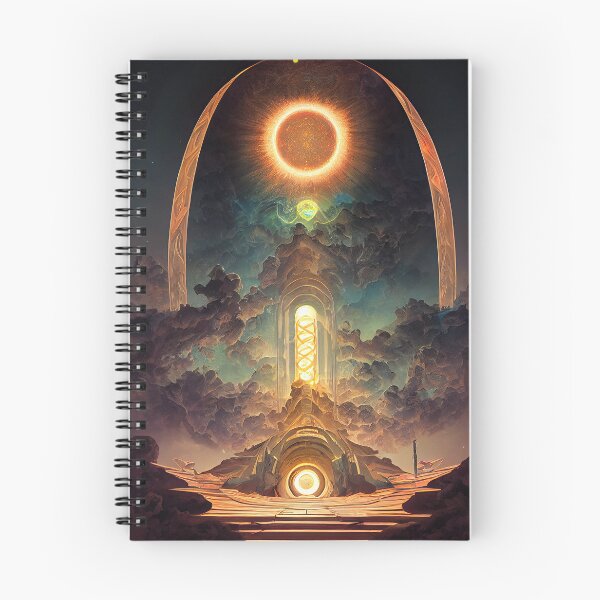 Item preview, Lit Up Clock Tower in Fantasy World designed and sold by tomatogarden.