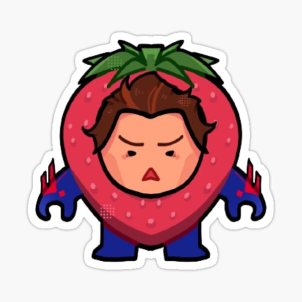 Item preview, Miguel ohara Sticker strawberry designed and sold by SoloB4ndit.