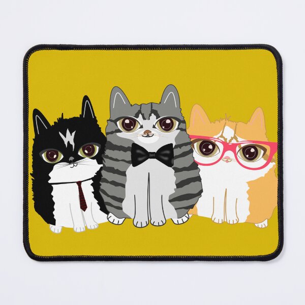 Item preview, Purrfect Dapper Trio: Adorable Kittens Illustration designed and sold by blancheart1.