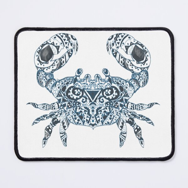 Item preview, Henna Crab - Black designed and sold by Acornion.