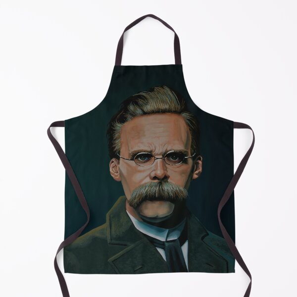 Item preview, Friedrich Nietzsche Painting designed and sold by PaulMeijering.