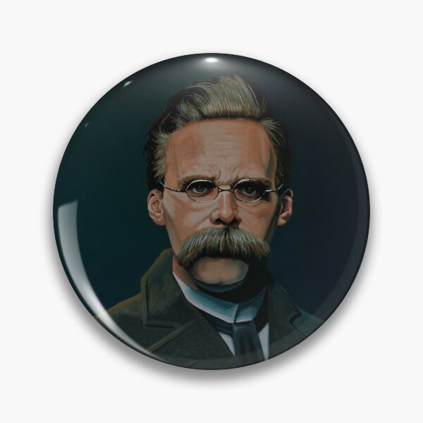 Item preview, Friedrich Nietzsche Painting designed and sold by PaulMeijering.