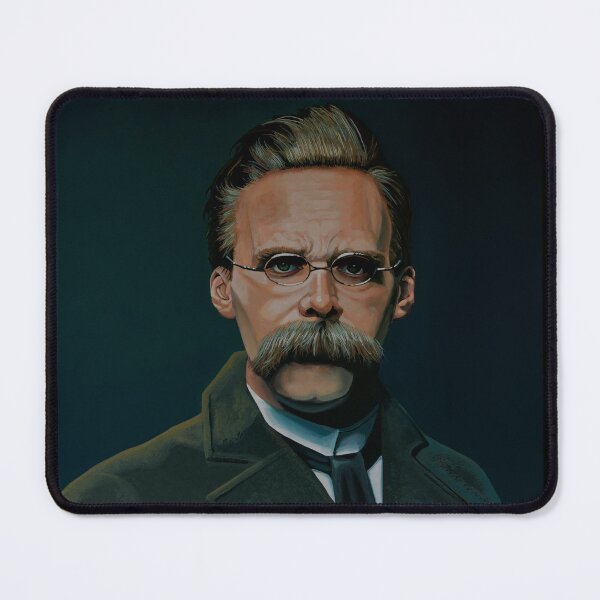 Item preview, Friedrich Nietzsche Painting designed and sold by PaulMeijering.