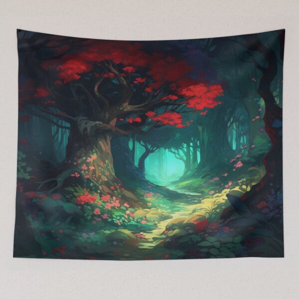Item preview, Cherry Blossom Landscape 9 designed and sold by Dawn van Doorn.