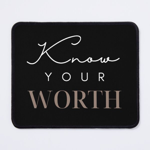 Item preview, Know your worth designed and sold by TLC4ever.