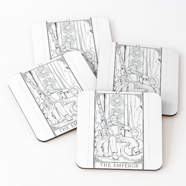 Item preview, Carrow's Tarot - The Emperor designed and sold by CarrowBrown.