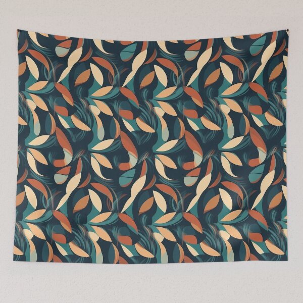 Item preview, Abstract Koi Pond designed and sold by MuseMavenDesign.