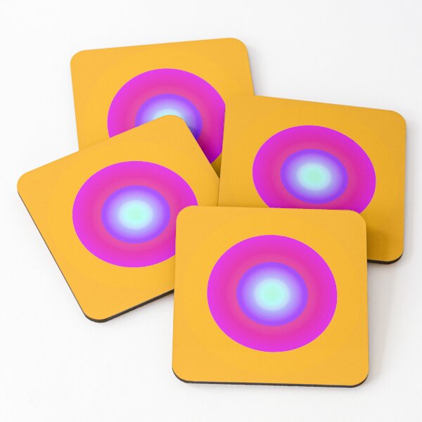 Item preview, Purple Golden Circle Square Abstract Center Calm Energy  designed and sold by Tanya Zevallos.