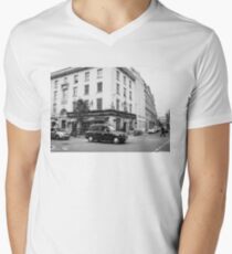 The Prince of Wales Pub - © Doc Braham; All Rights Reserved. Men's V-Neck T-Shirt