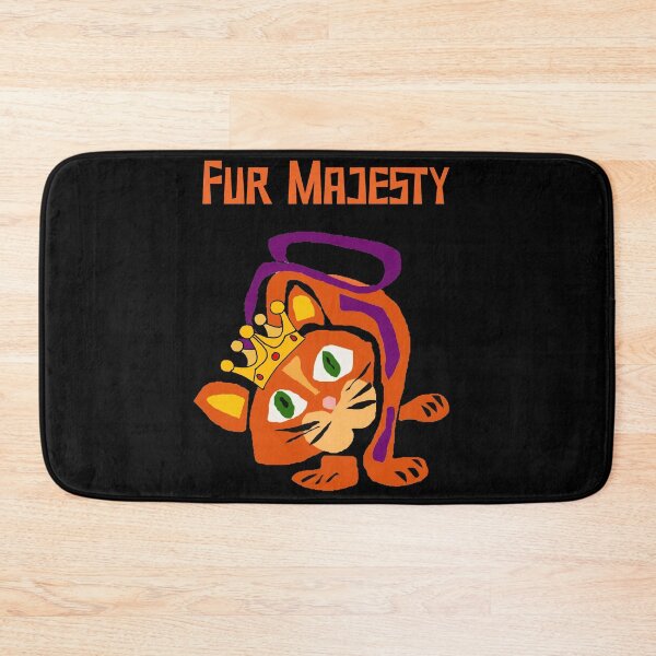 Item preview, Funny Calico Cat Fur Majesty Pun  designed and sold by Nature's Fancy.
