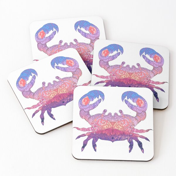 Item preview, Henna Crab - Sunset designed and sold by Acornion.
