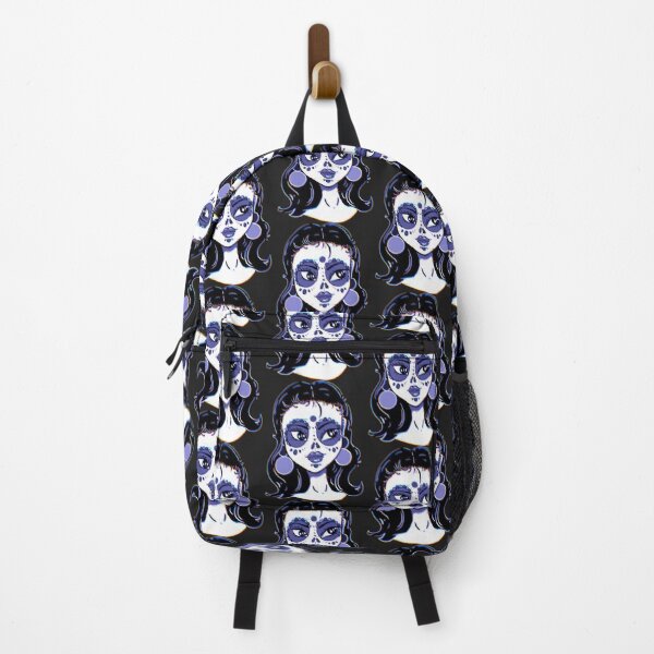Item preview, Glitch Sugar Skull Girl | Graphic Design |  designed and sold by CulinNina.