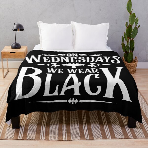 Item preview, On Wednesday We Wear Black designed and sold by ThomasKadmon.
