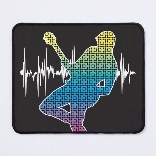 Item preview, Music Festival Guitarist Rock Sound Wave Dot Day designed and sold by shaderepublic.