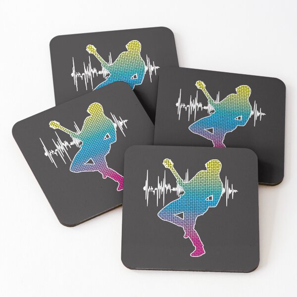 Item preview, Music Festival Guitarist Rock Sound Wave Dot Day designed and sold by shaderepublic.