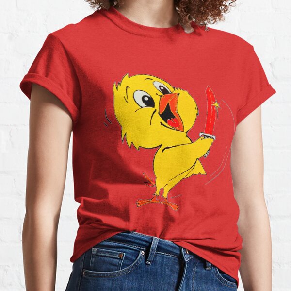 Chickenfeed Cheepa Classic Sword Classic T-Shirt