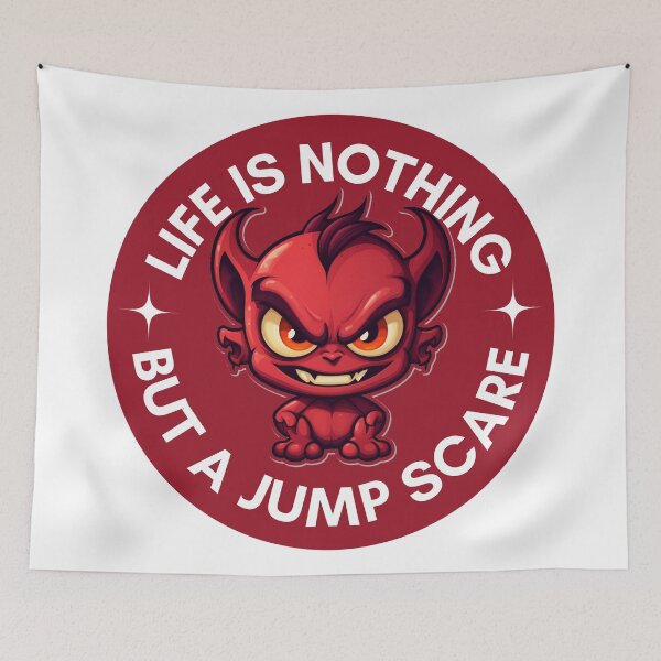Item preview, life is nothing but a jump scare designed and sold by JimmyZone.