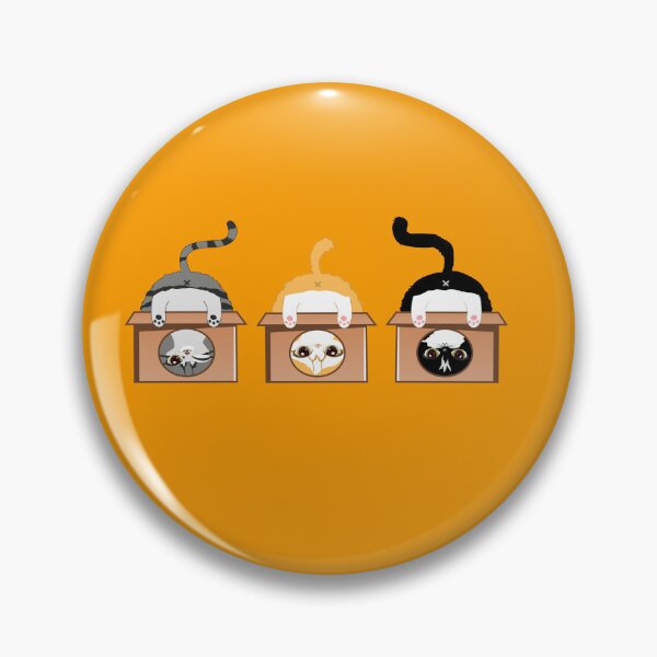 Item preview, Whimsical Trio: Kittens in a Box Illustration designed and sold by blancheart1.