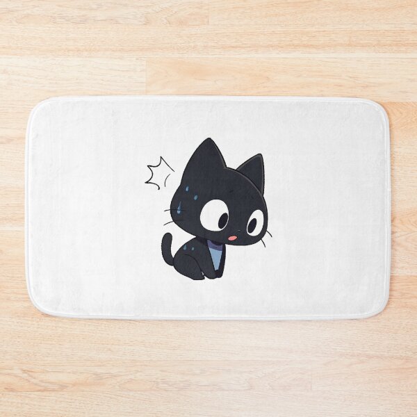 Item preview, sweaty black cat designed and sold by HappyCuteCat.