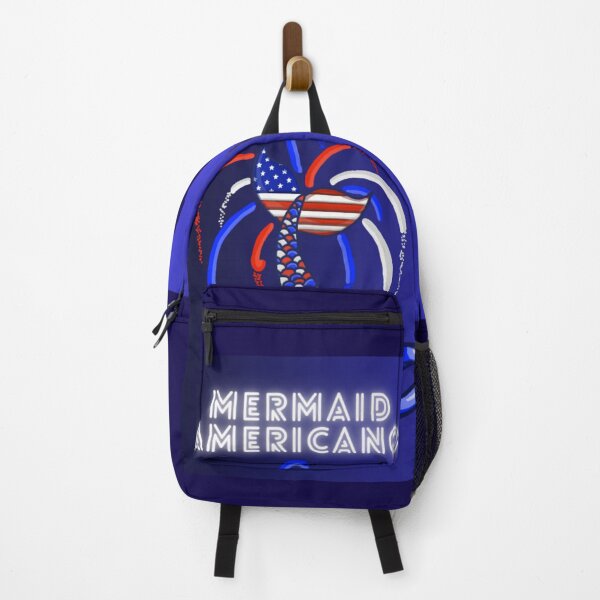 Item preview, Mermaid Americano (Black and Blue) designed and sold by octopuscafe.