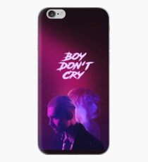'Boy Don't Cry' art iPhone Case