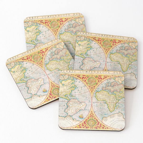 Item preview,  Vintage map canvas, vintage, map, canvas, old style map copy designed and sold by Juan Carlos Trujillo.