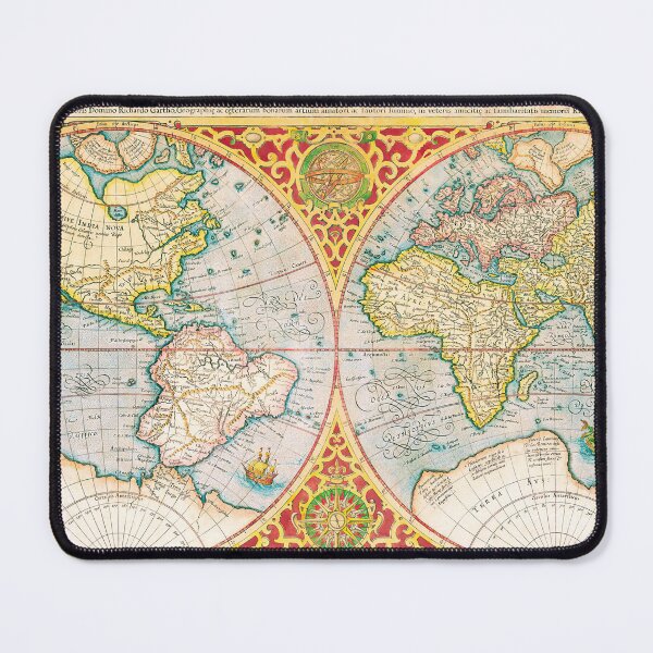 Item preview, Vintage map canvas, vintage, map, canvas, old style map copy designed and sold by Juan Carlos Trujillo.