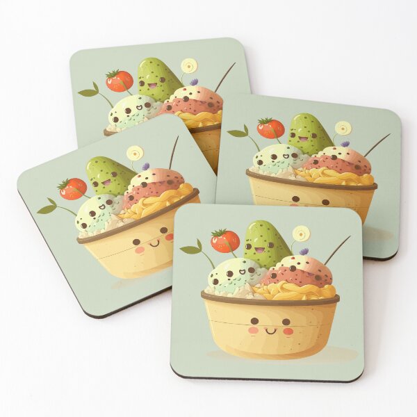 Item preview, Cute Food Doodle designed and sold by Amir Faysal.