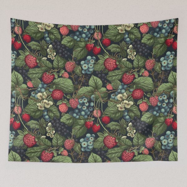Item preview, Multiple Berry Bush designed and sold by MuseMavenDesign.