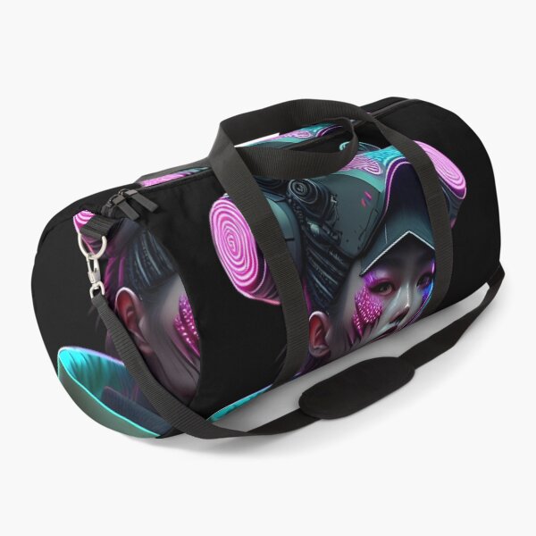 Item preview, Neon Cyberpunk Operator Woman designed and sold by Art Intelligence.
