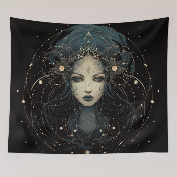 Item preview, Virgo Zodiac Sign Printable Poster designed and sold by MeatLuvers.