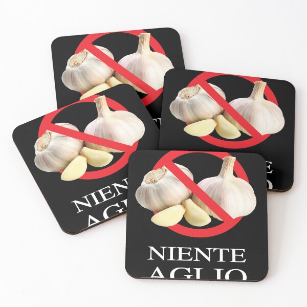Item preview, ITALIAN: “NIENTE AGLIO” NO GARLIC designed and sold by WhiteShirtGuy.
