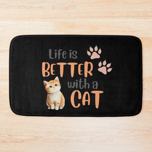 Item preview, Life is better with a cat  designed and sold by Mirwais Roshan.
