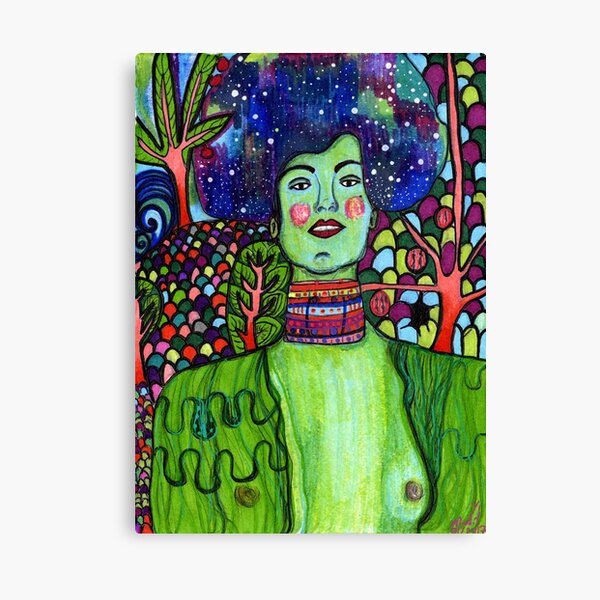 Colombian Klimt Canvas Print