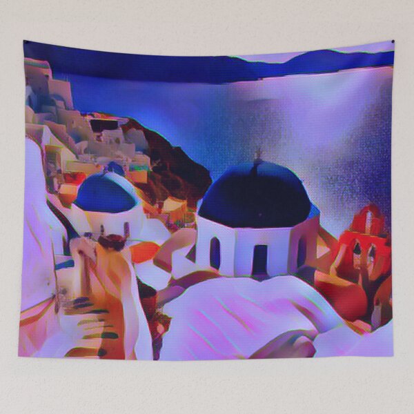 Item preview, Santorini Island Ocean View  designed and sold by MYSLc.