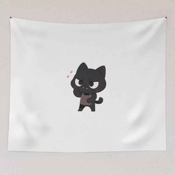 Item preview, Angry black cat  designed and sold by HappyCuteCat.