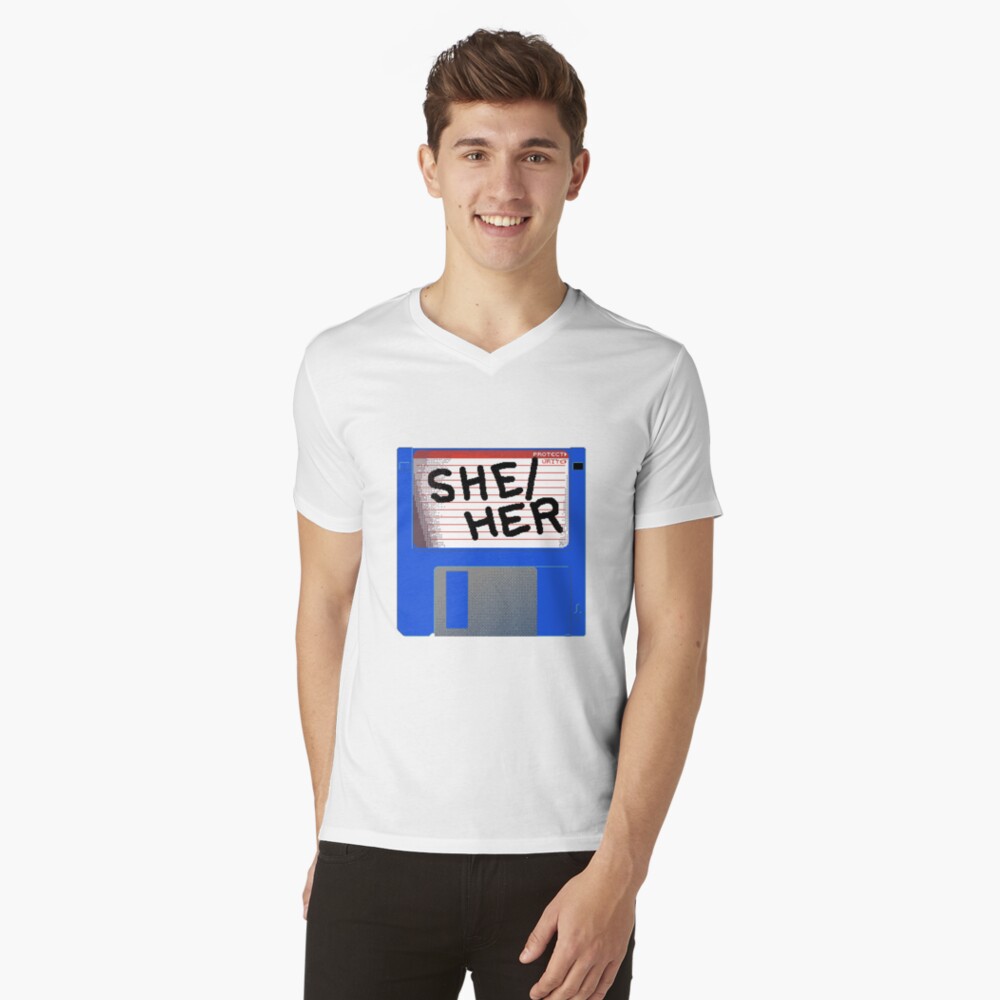 Item preview, V-Neck T-Shirt designed and sold by TrollDecker.
