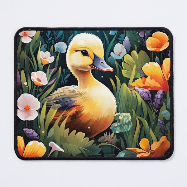 Item preview, Cute Duckling Colorful Botanical designed and sold by BaysparksMedia.
