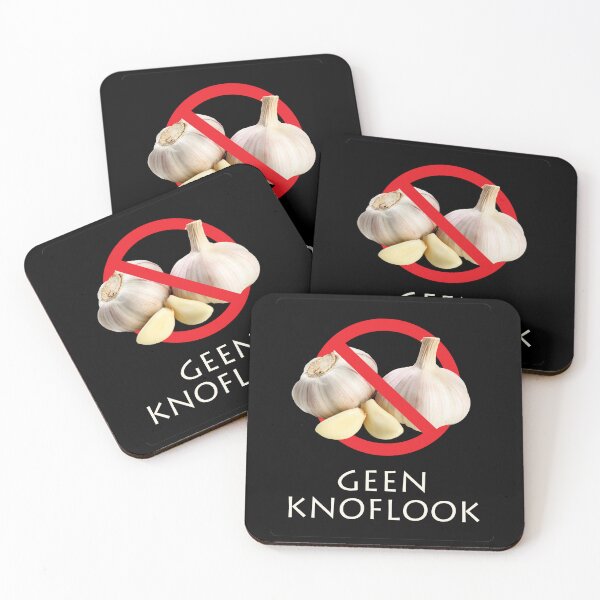 Item preview, DUTCH: “geen knoflook“ NO GARLIC designed and sold by WhiteShirtGuy.