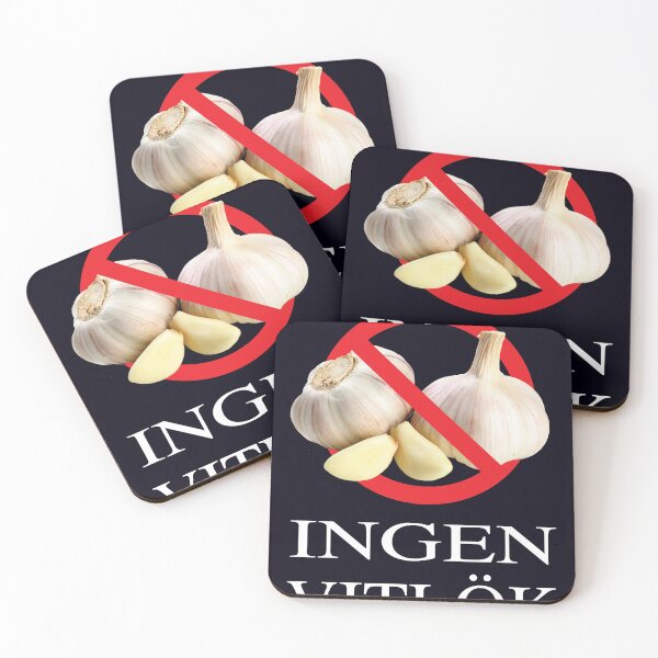Item preview, SWEDISH: “ingen vitlök“ NO GARLIC” designed and sold by WhiteShirtGuy.