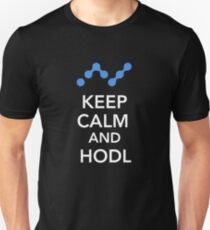 NANO Crypto Coin - Keep Calm and HODL NANO Coin Cryptocurrency Unisex T-Shirt