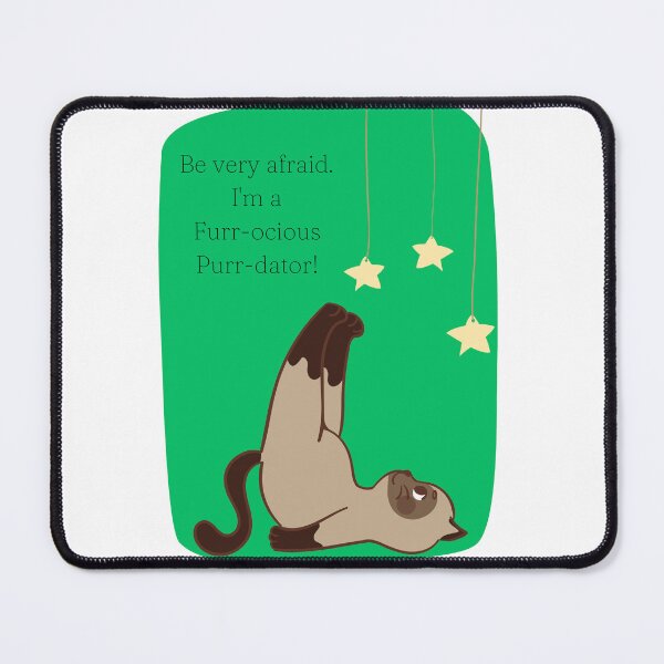 Item preview, Furr-ocious Purr-dator designed and sold by Project Remission, LLC.