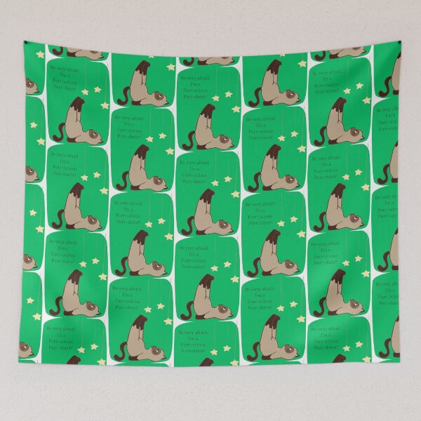 Item preview, Furr-ocious Purr-dator designed and sold by Project Remission, LLC.