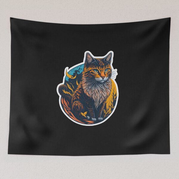 Item preview, Manx Cat (Sticker and Print Out) designed and sold by Sir Elgin Ortiz.