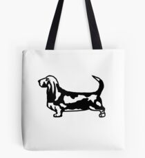 The Noble Basset Hound Tote Bag