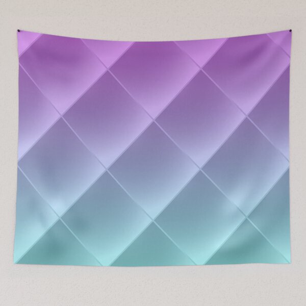 Item preview, Purple and blue rhombus pattern designed and sold by shadowisper.